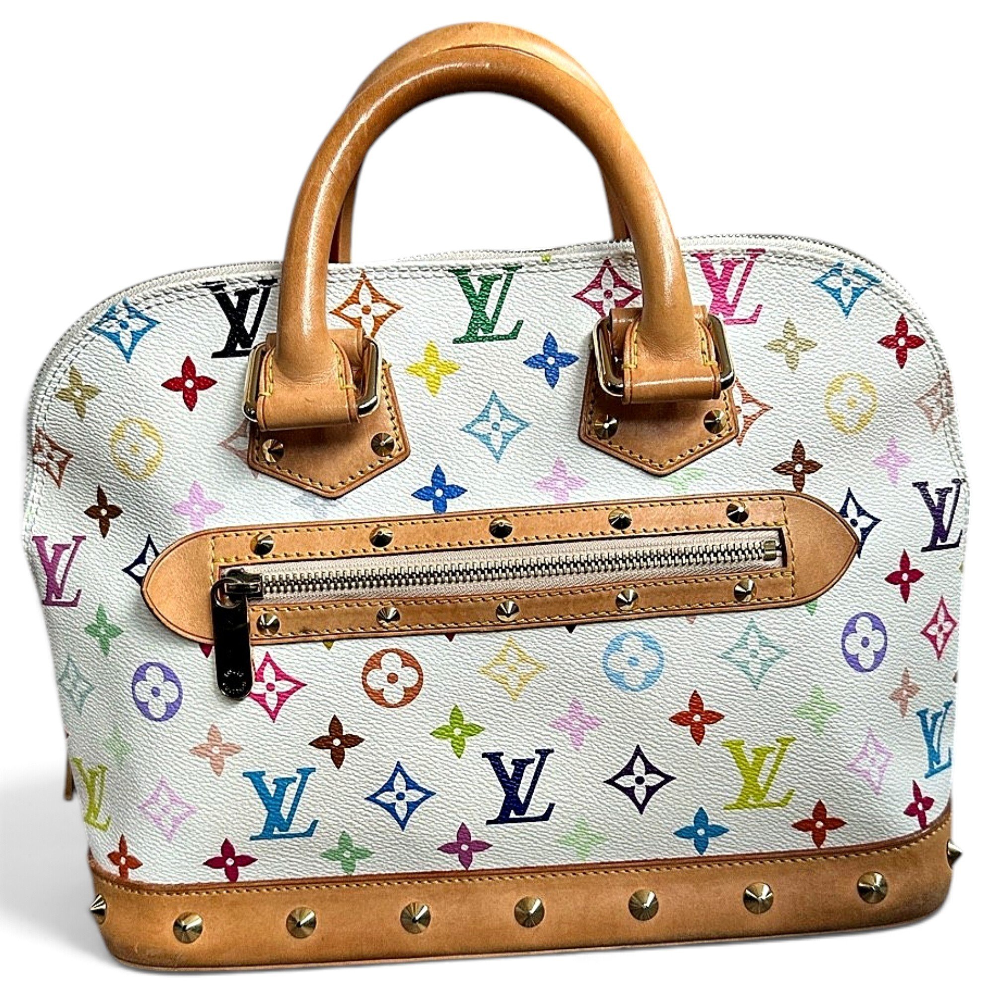Alma leather handbag