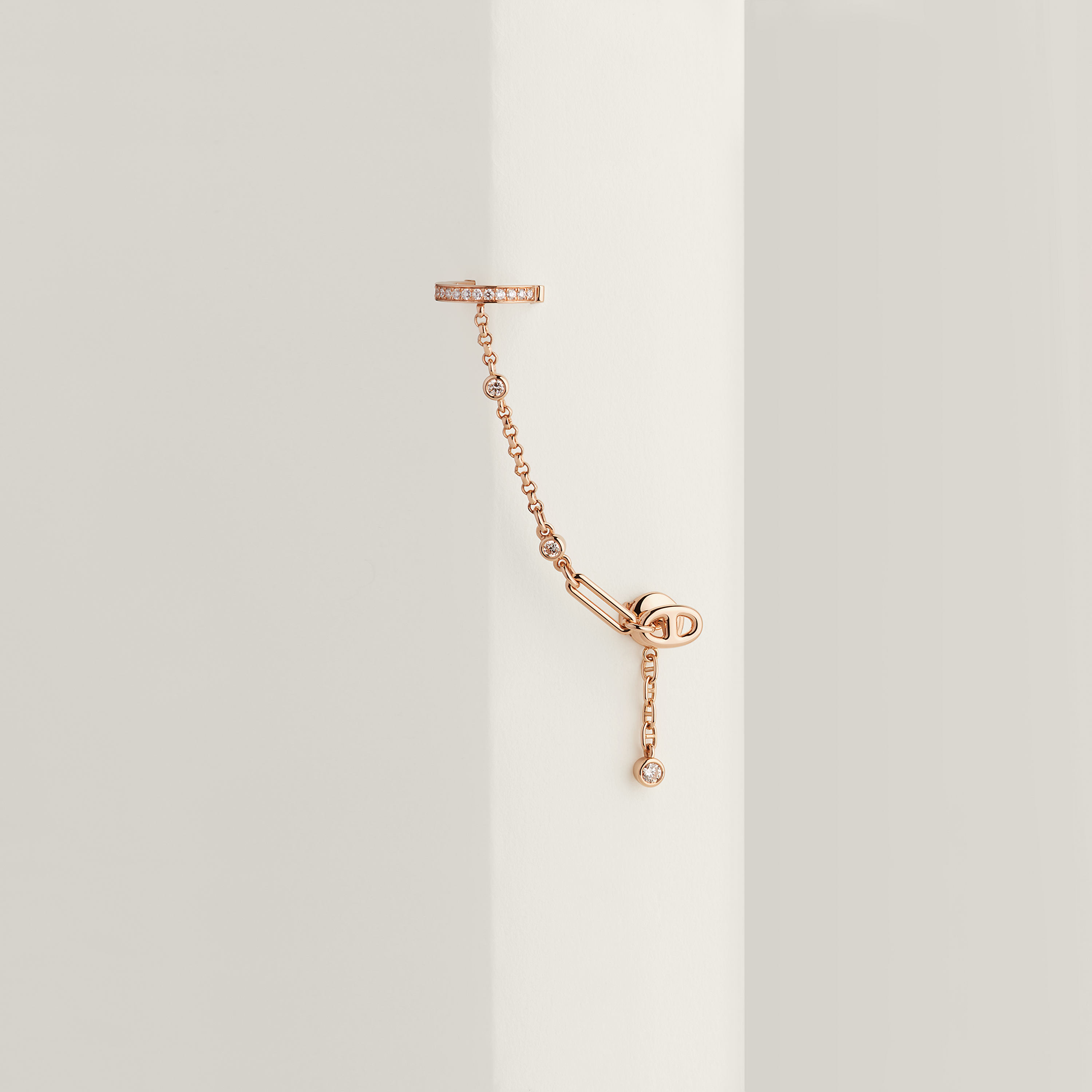 Chaine d'ancre Chaos right single earring