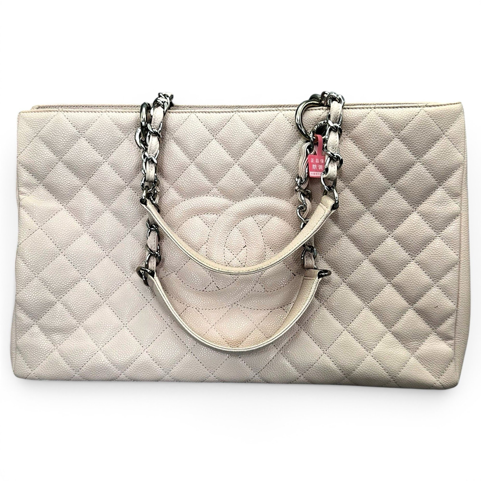 Grand shopping leather tote
