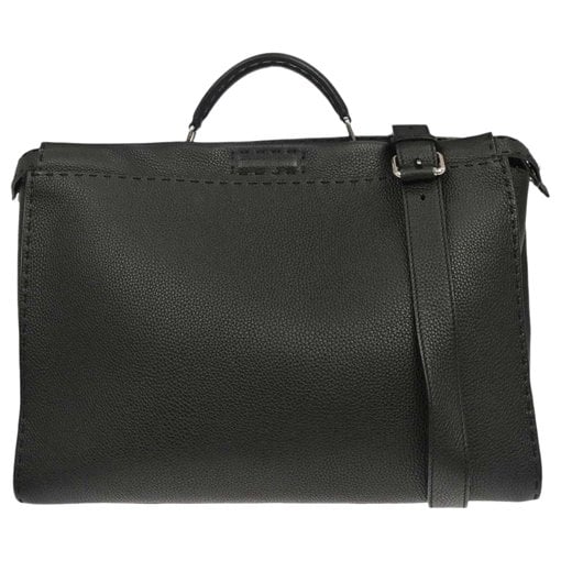 Peekaboo leather handbag
