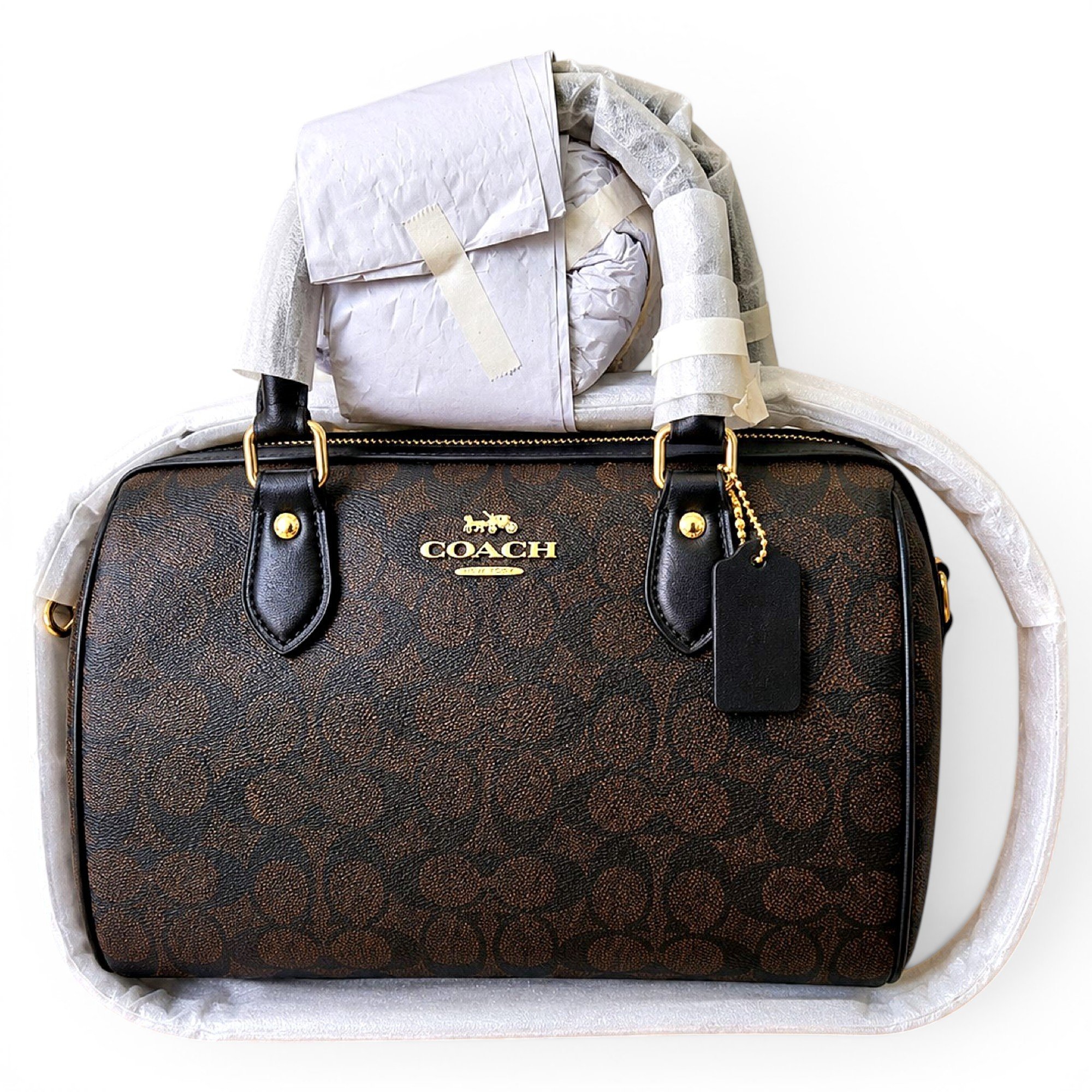 Leather satchel