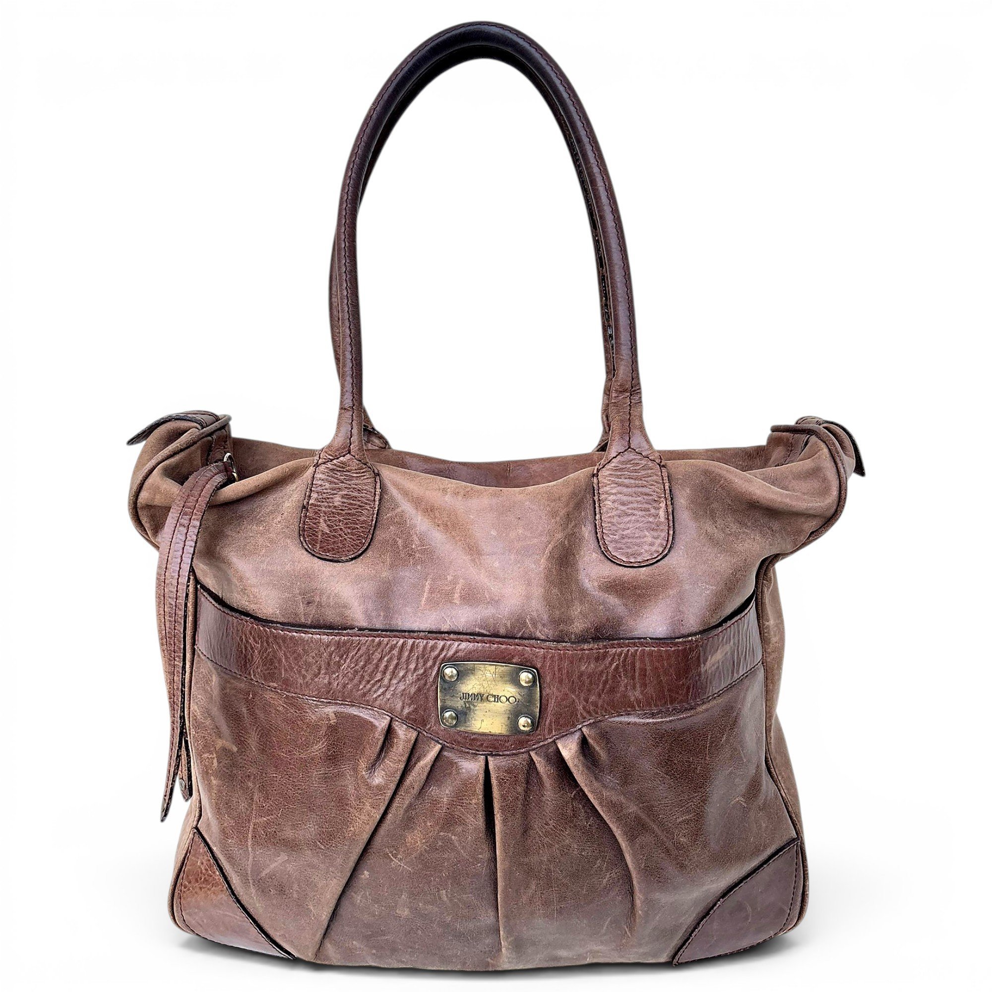 Leather handbag