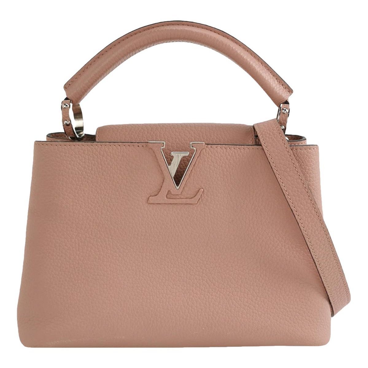 Capucines leather handbag