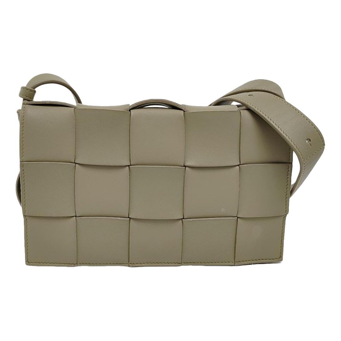Cassette leather crossbody bag