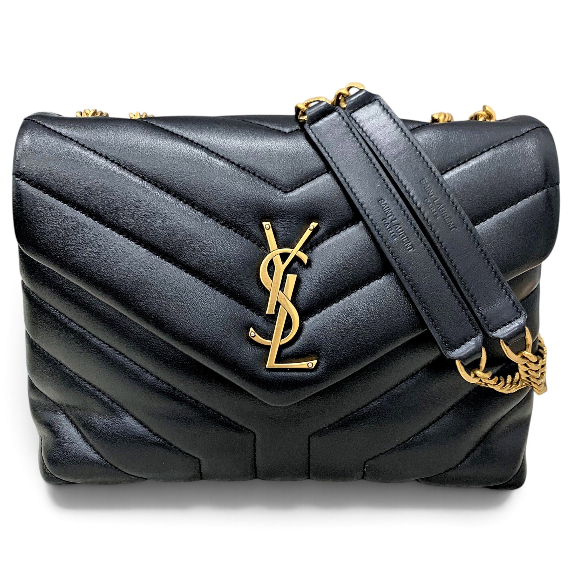 Loulou leather handbag