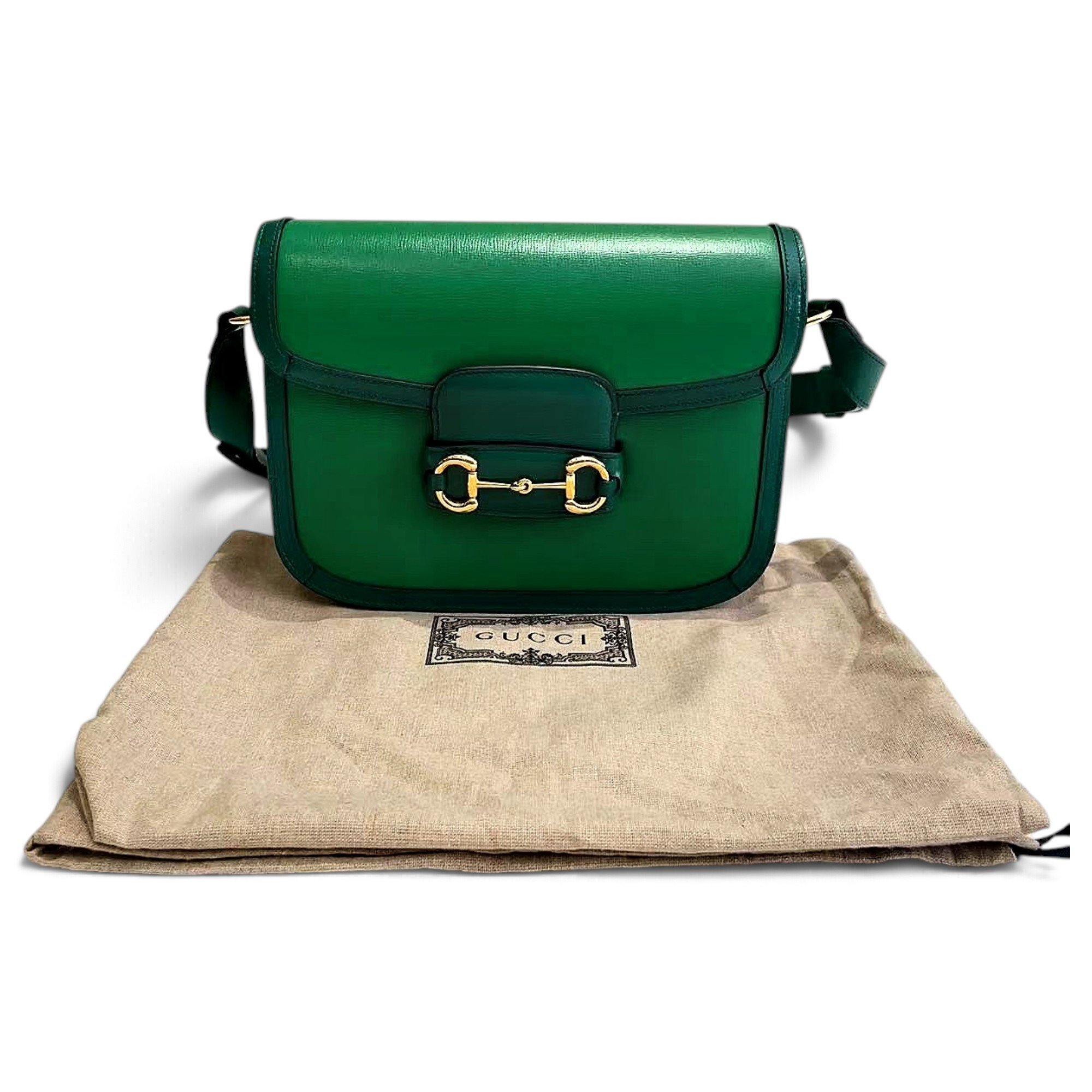 Horsebit 1955 leather handbag