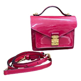 Louis Vuitton Mylockme patent leather crossbody bag
