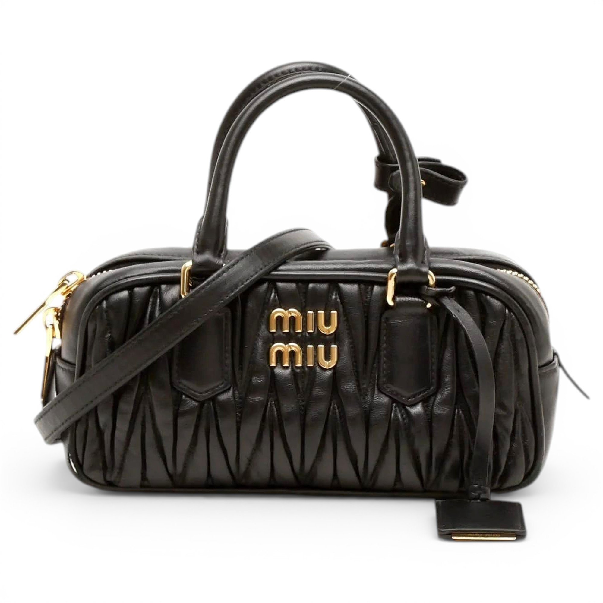 Arcadie leather handbag