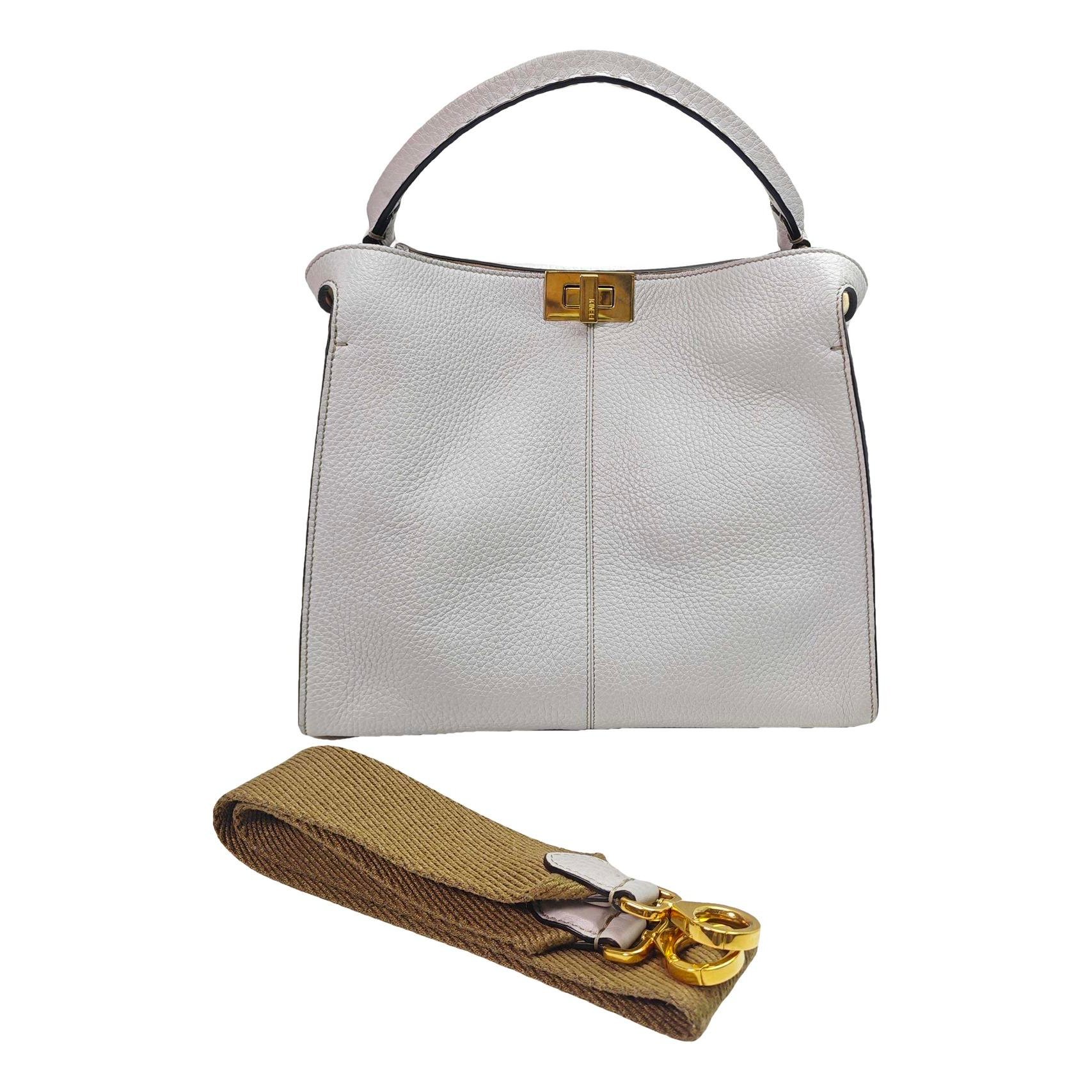 Peekaboo X-Lite leather handbag
