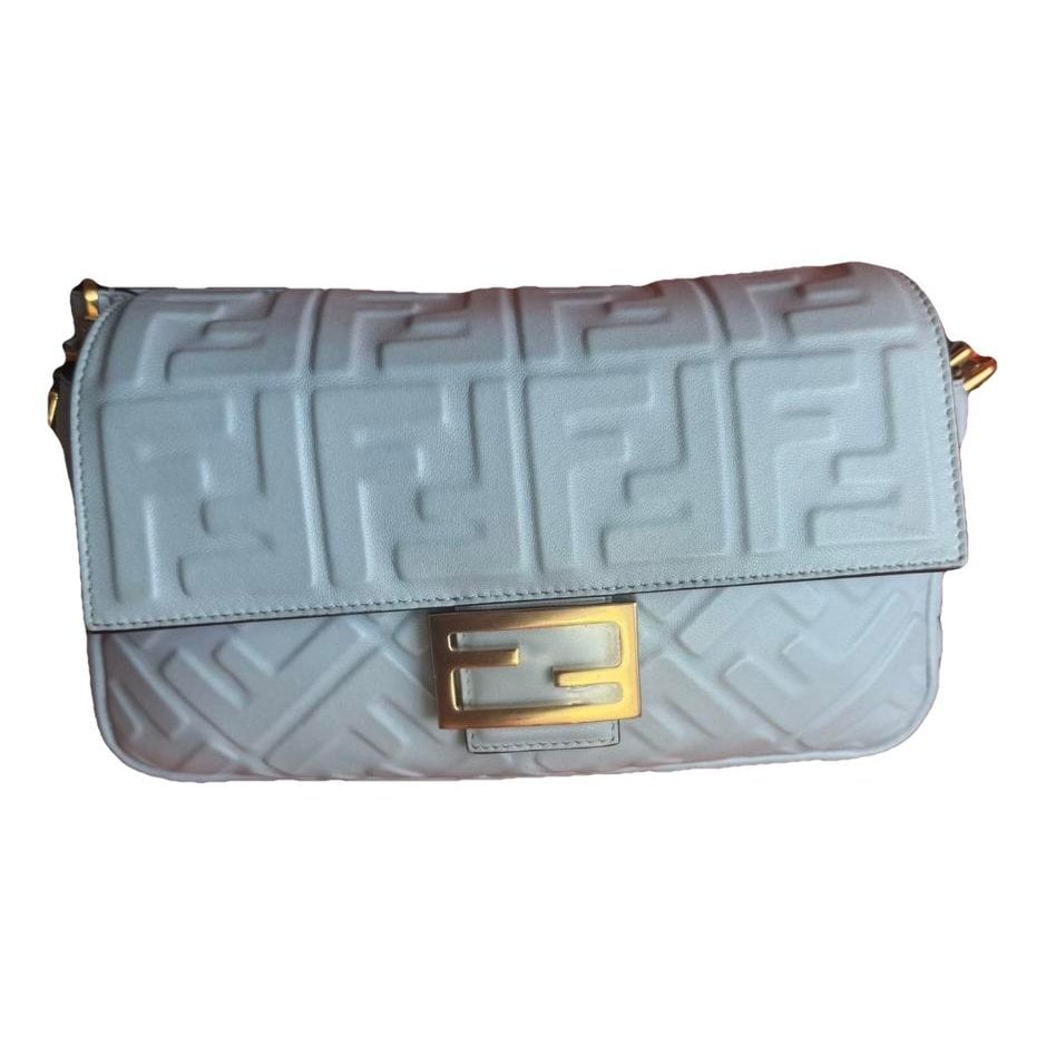 Baguette leather handbag