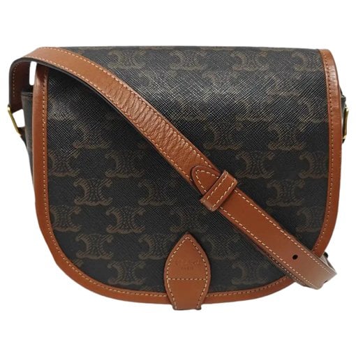 Folco leather crossbody bag
