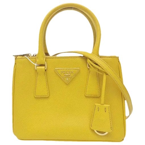 Galleria leather handbag