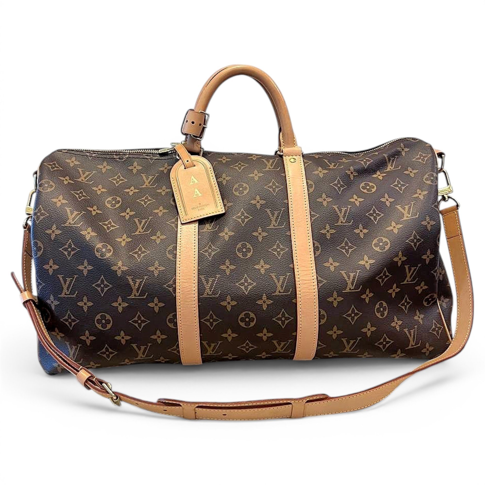 Keepall leather 48h bag