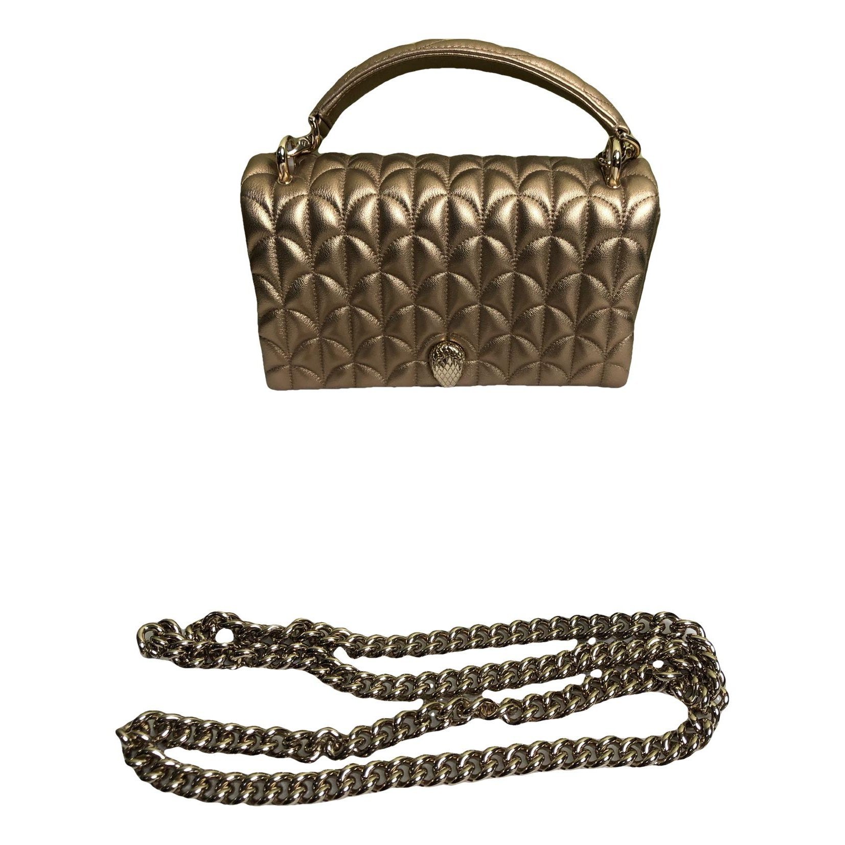 Serpenti leather handbag