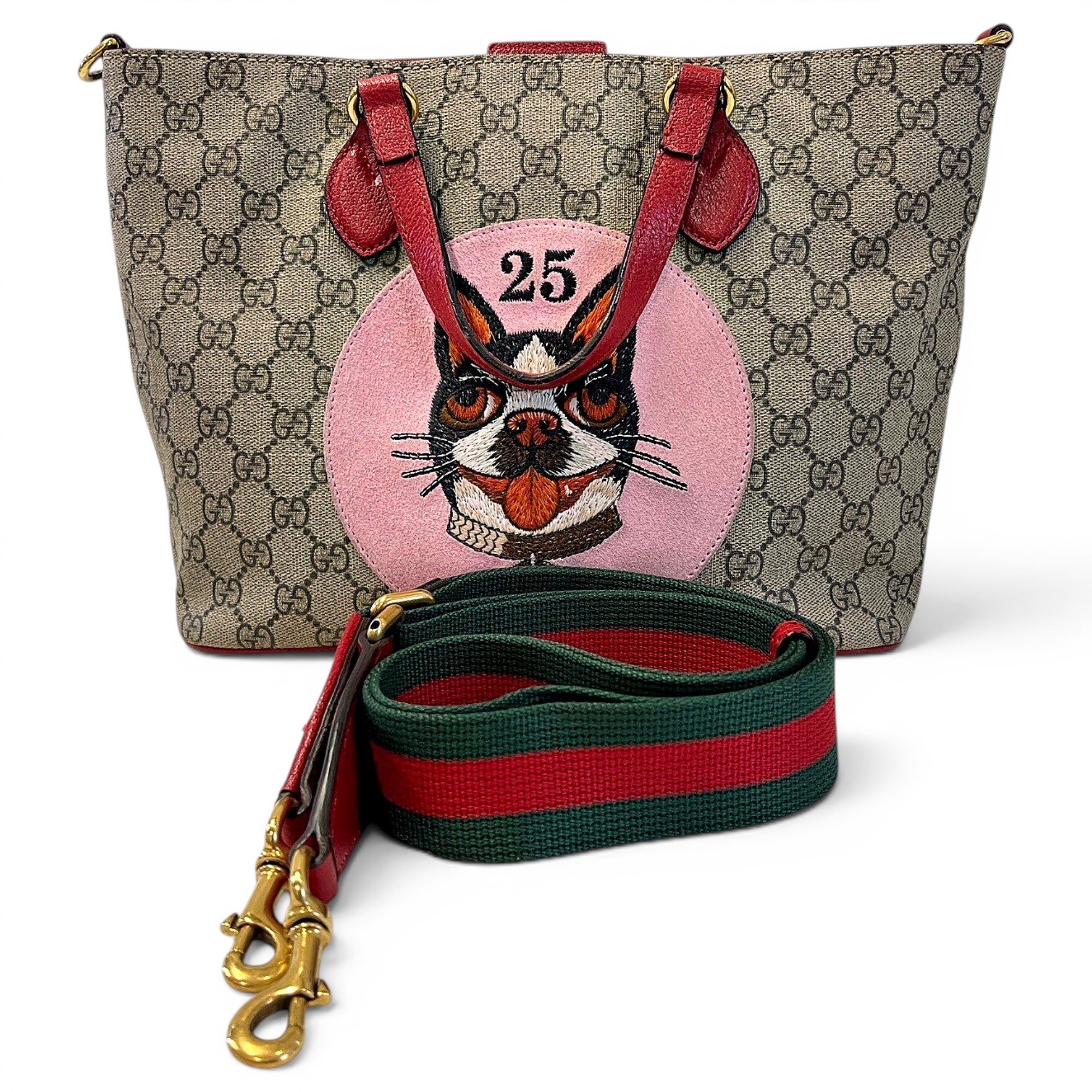 Leather handbag