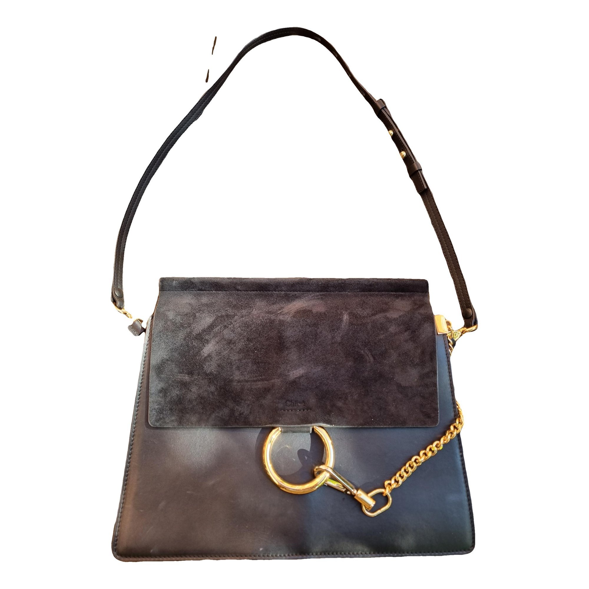 Faye leather handbag