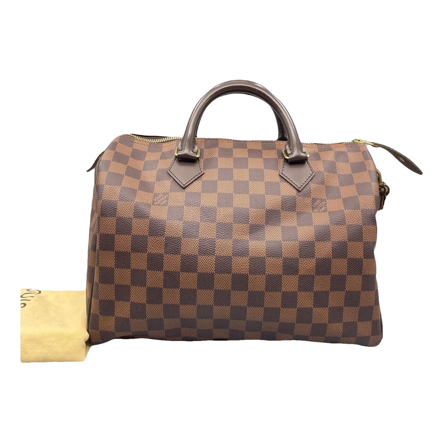 Speedy leather handbag