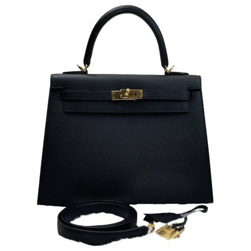 Kelly 25 leather handbag