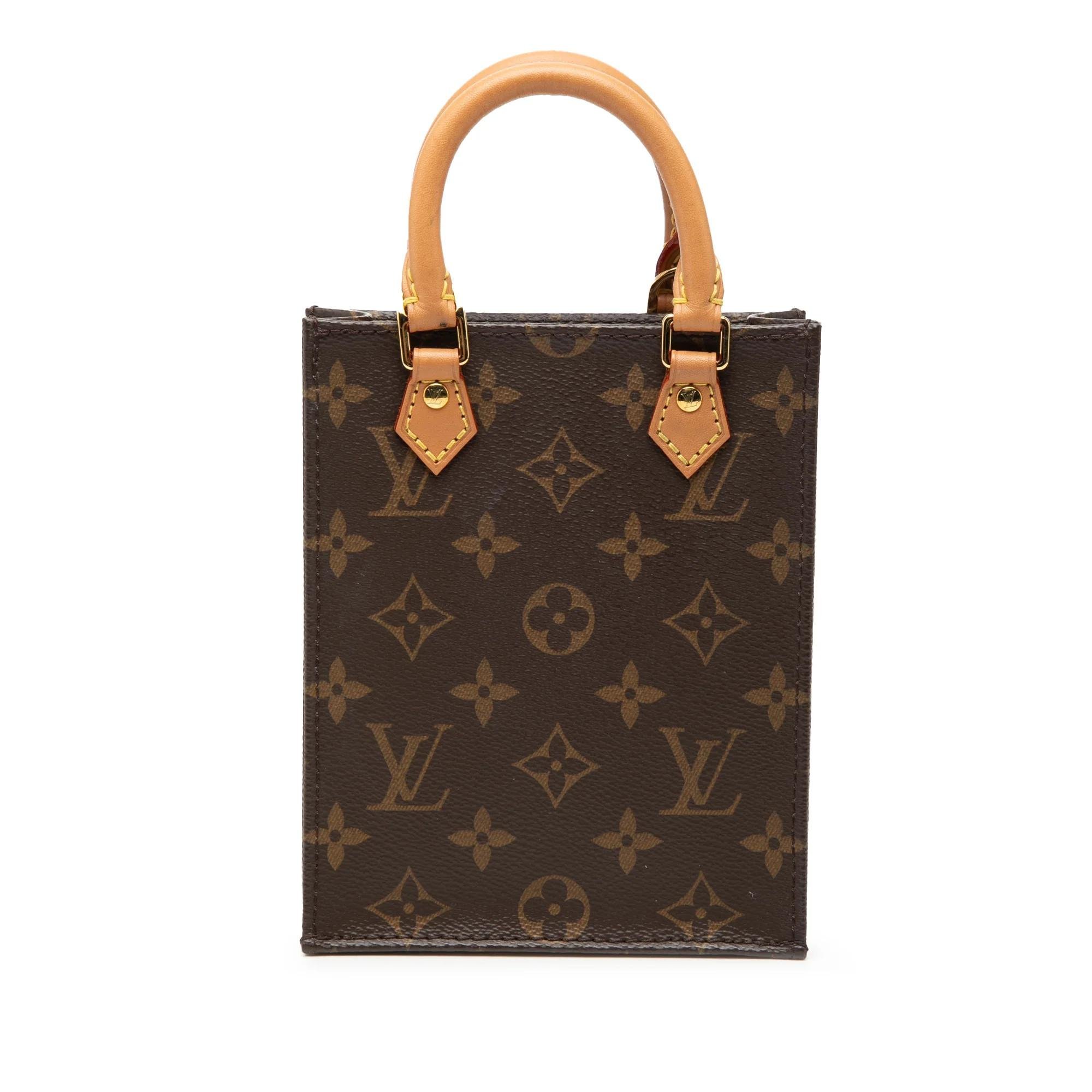 Plat leather satchel