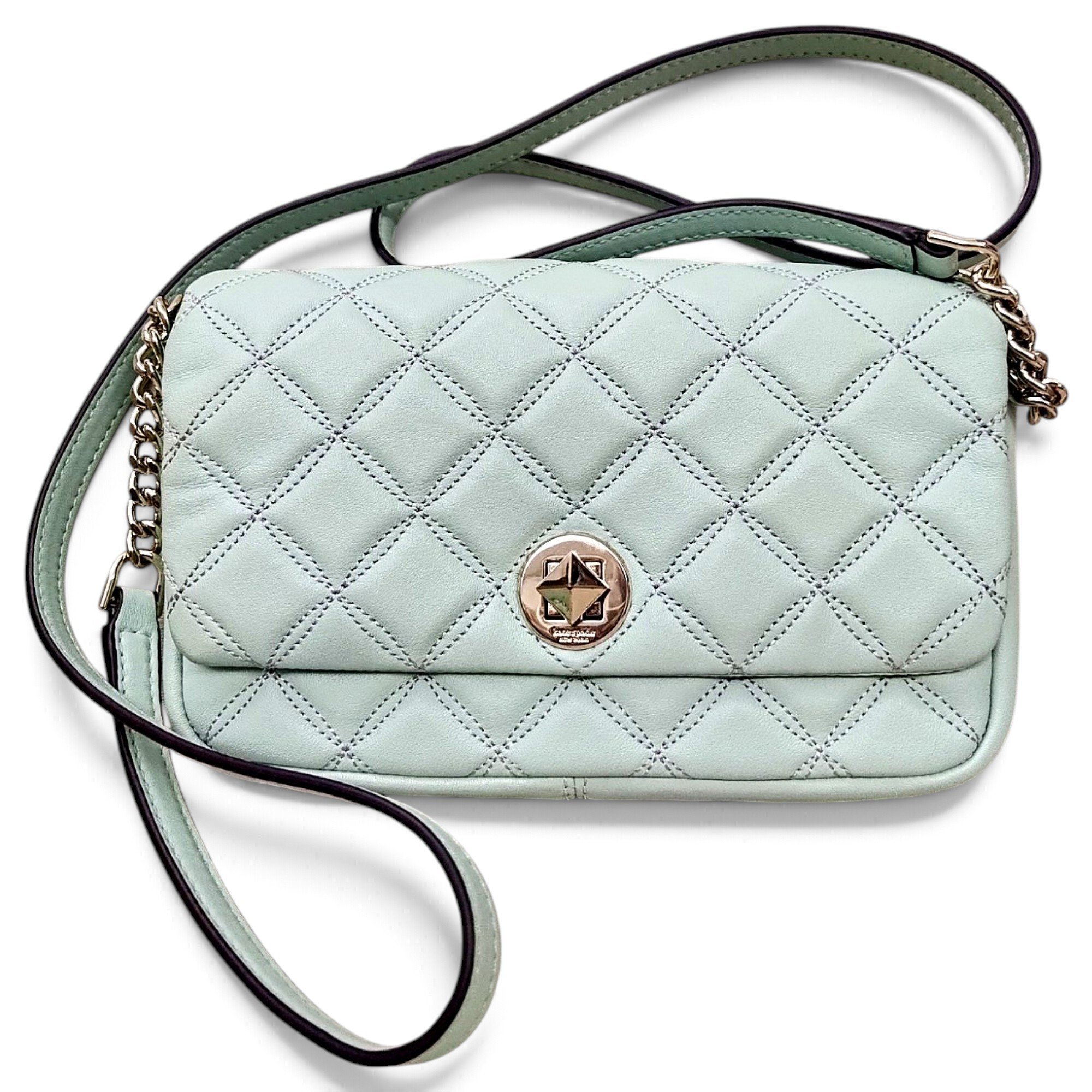 Leather crossbody bag