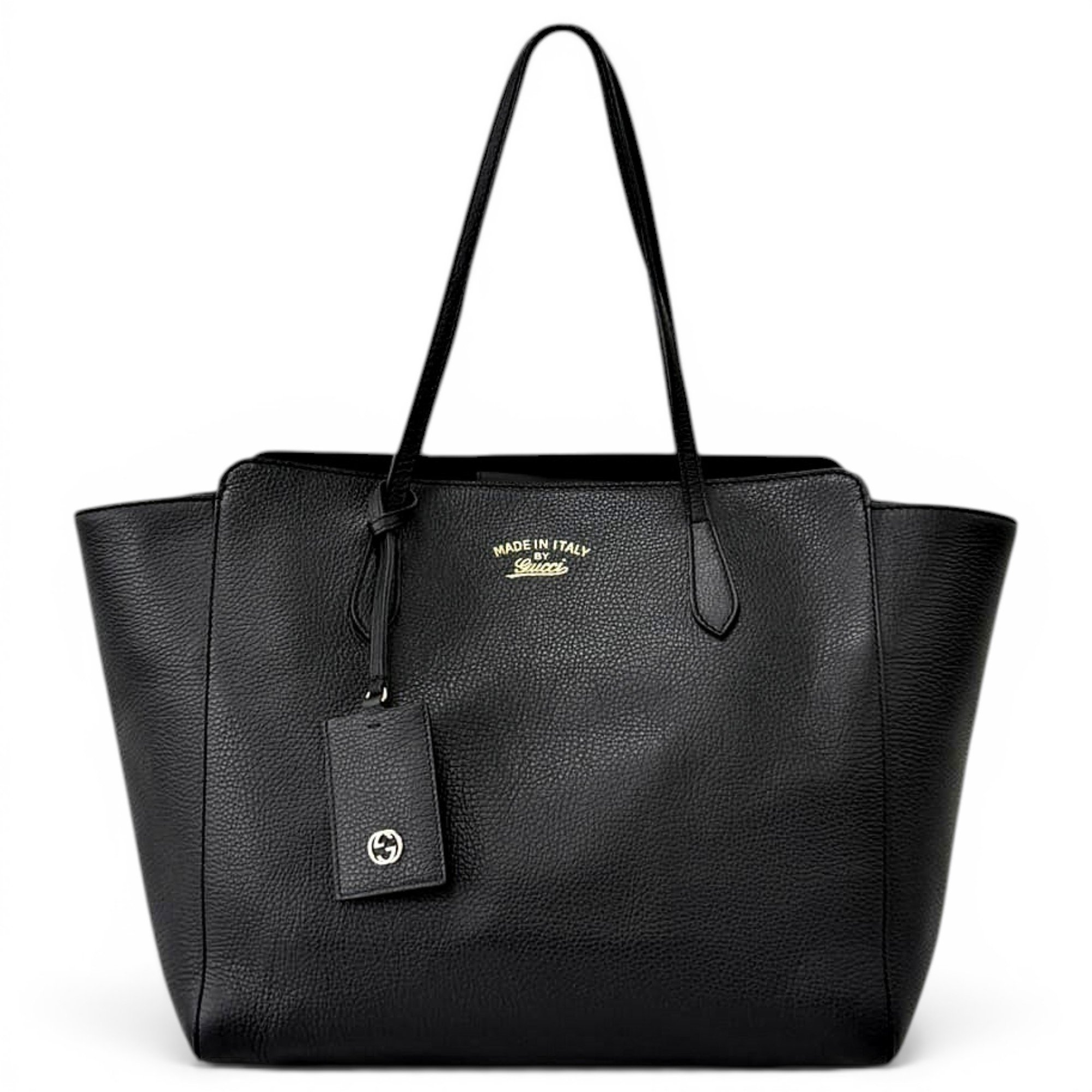 Swing leather handbag