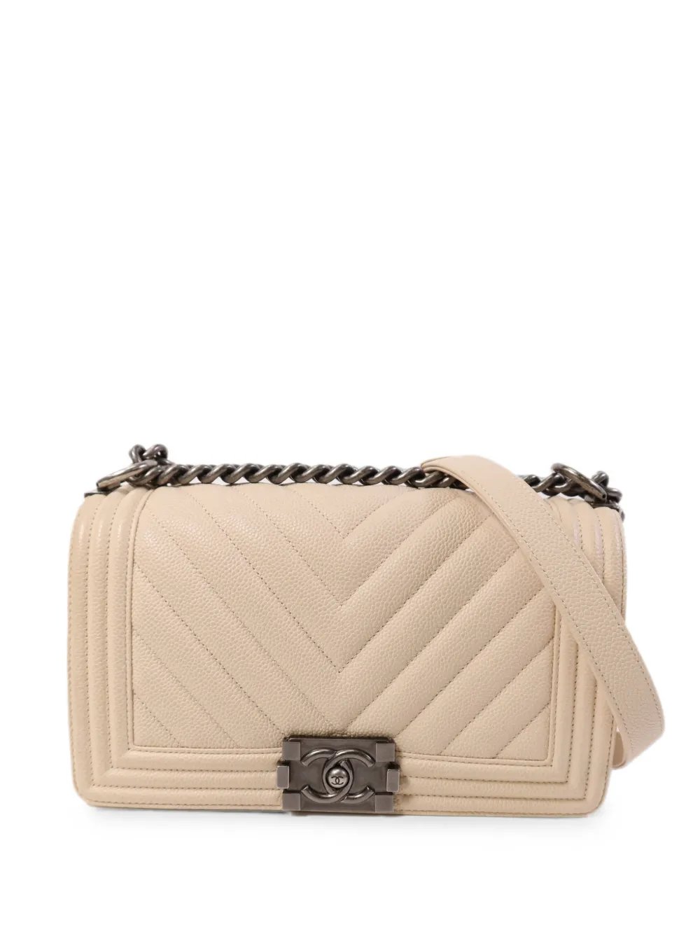 25 Boy chevron-quilted shoulder bag