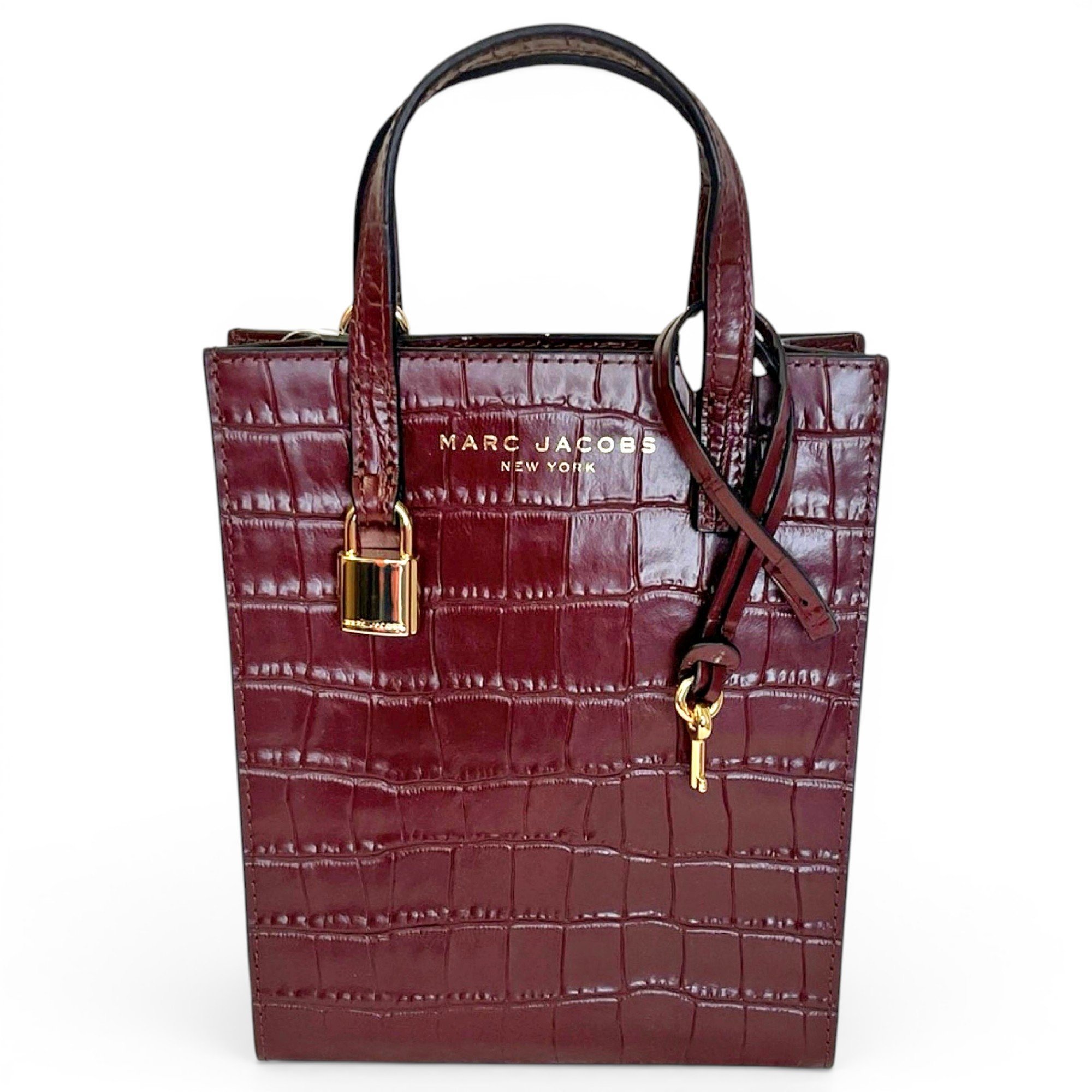 Leather tote