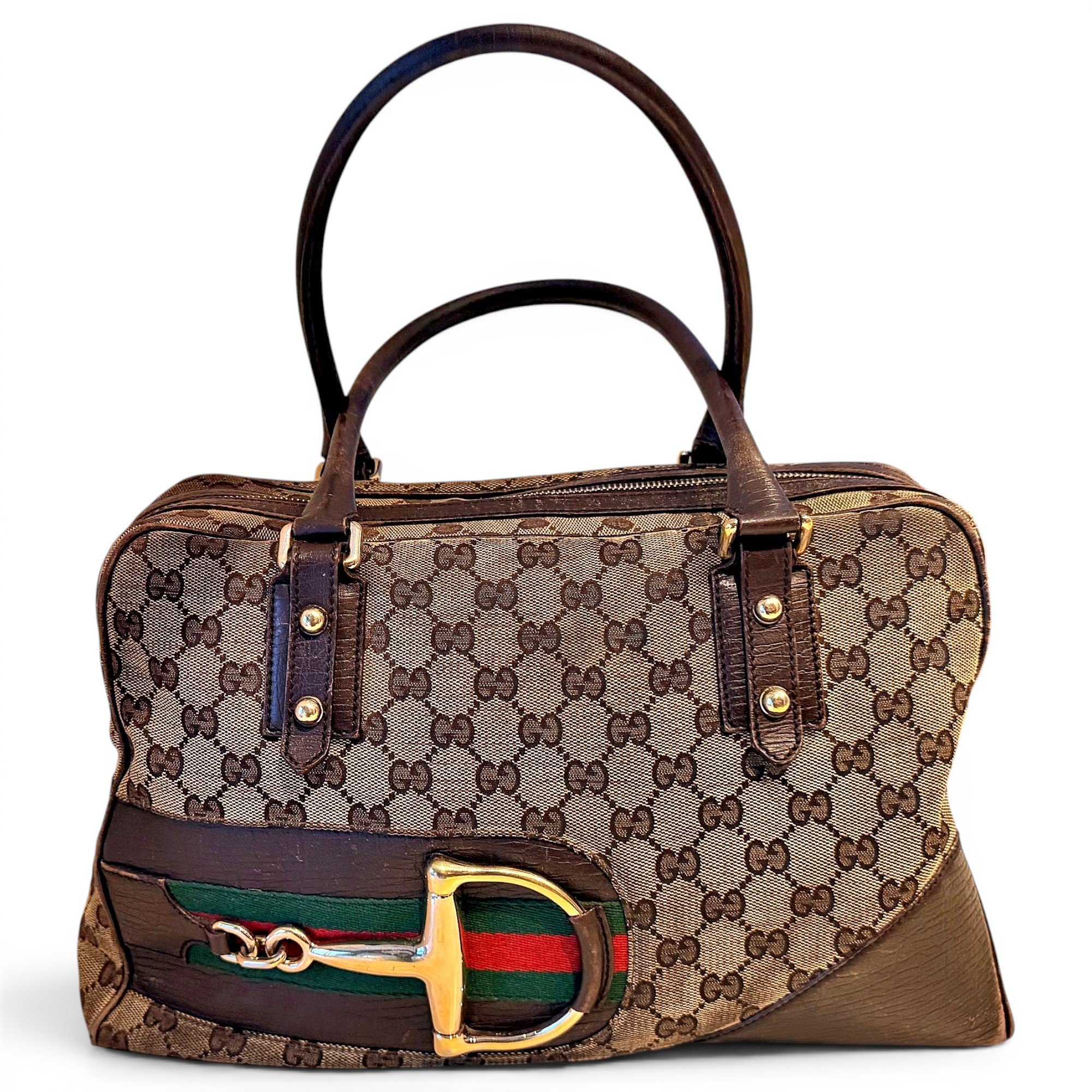 Leather handbag