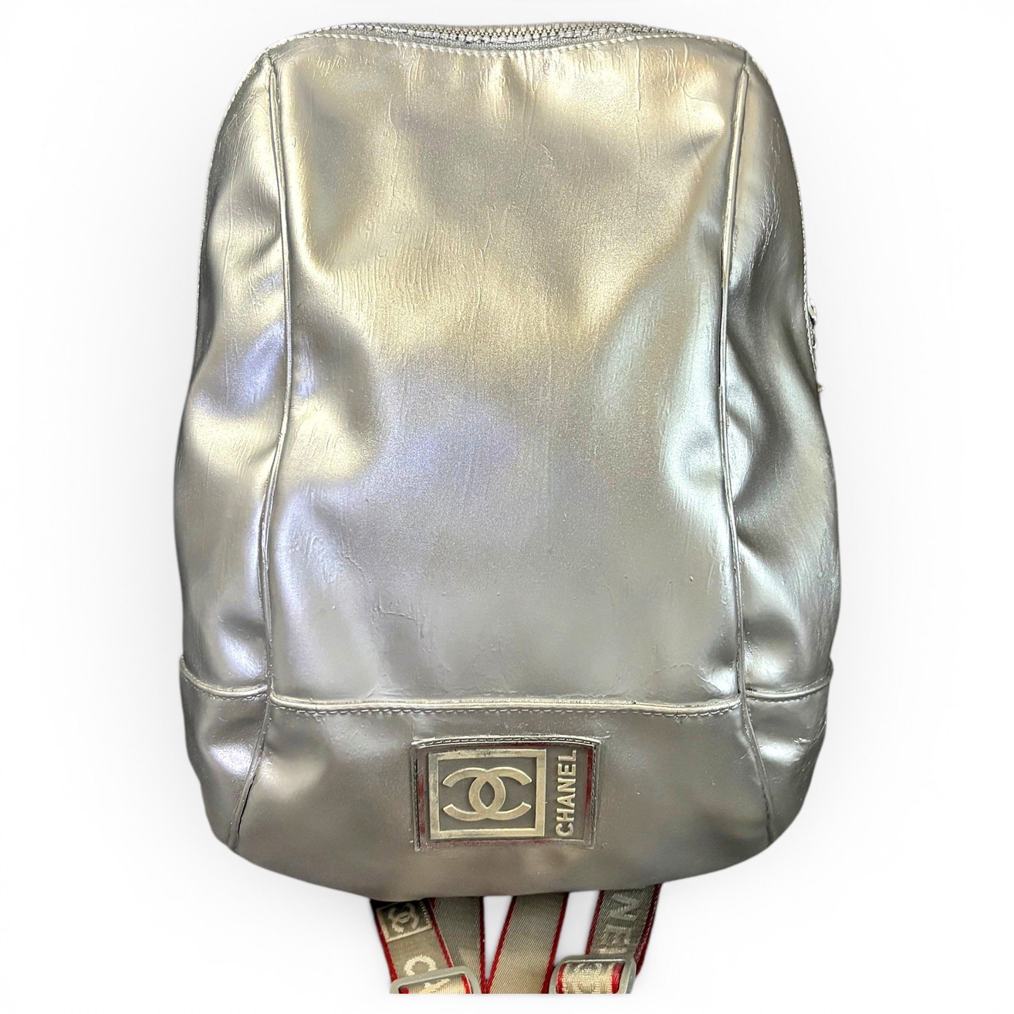 Vinyl handbag