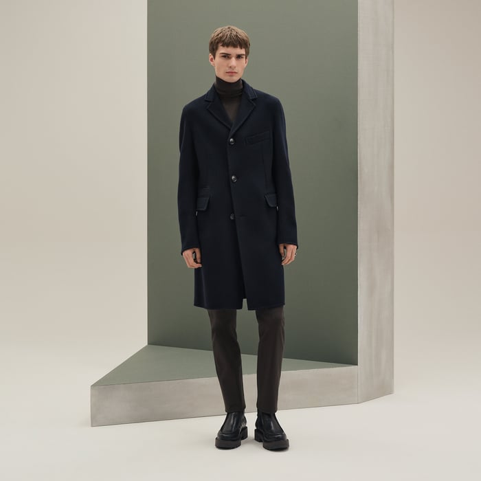 Marine Liverpool Cashmere Coat