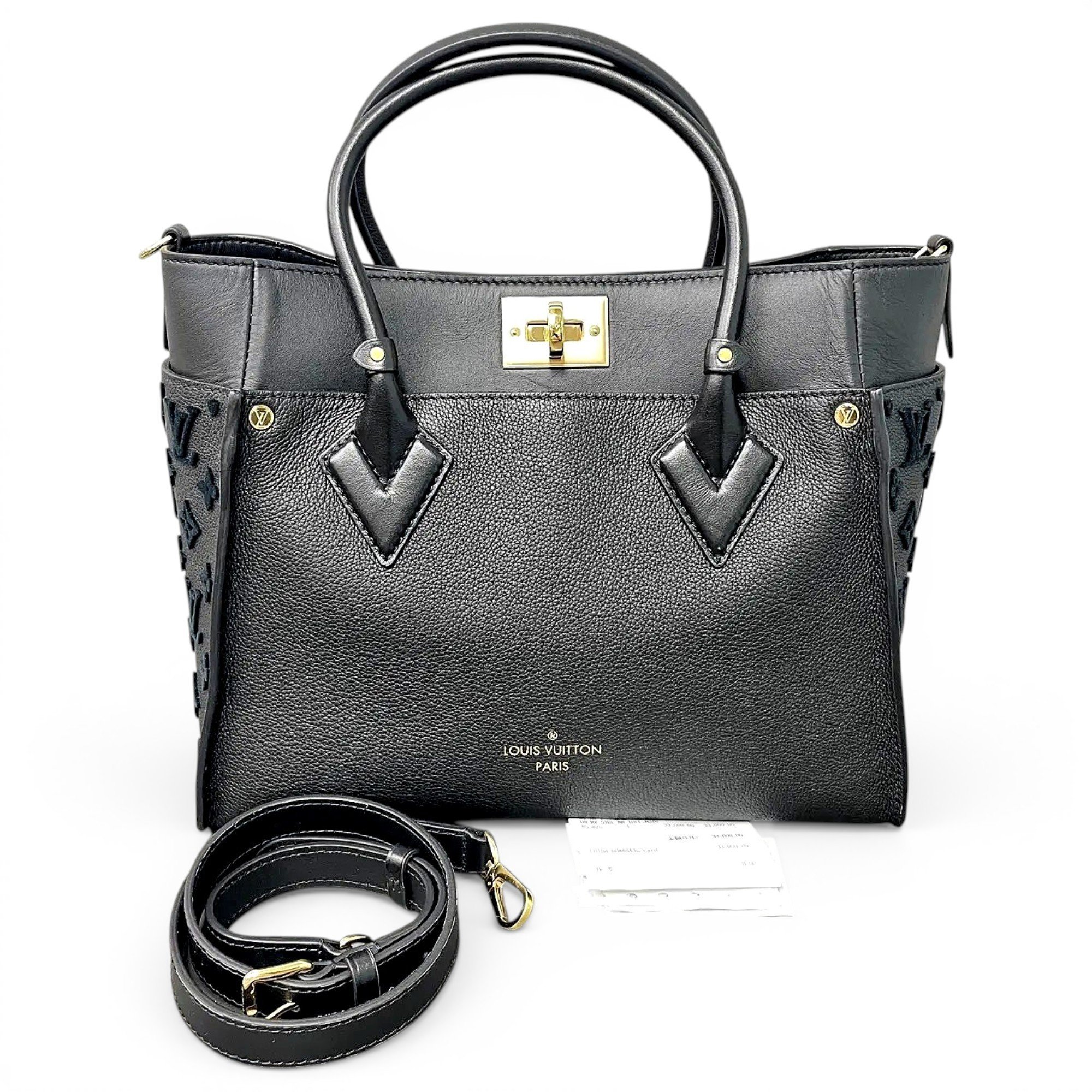On My Side leather crossbody bag