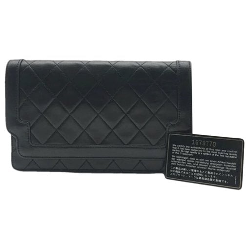 Timeless/Classique leather clutch bag