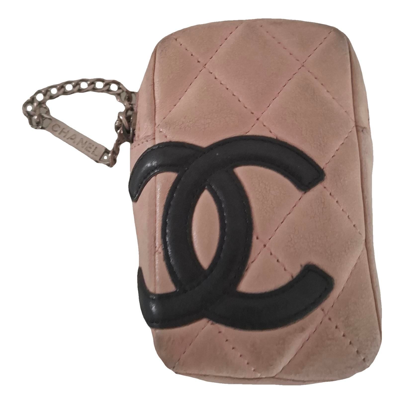 Cambon leather clutch bag