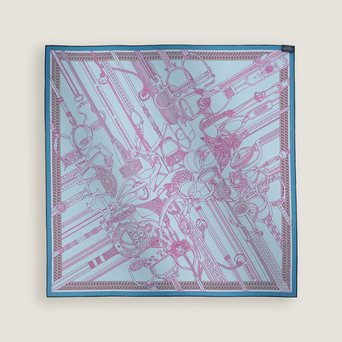 Concours d'Etriers Remix Double Face Scarf 70