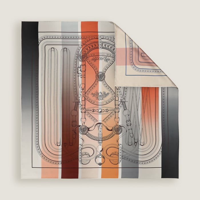 Grand Tralala Double Face Scarf 90