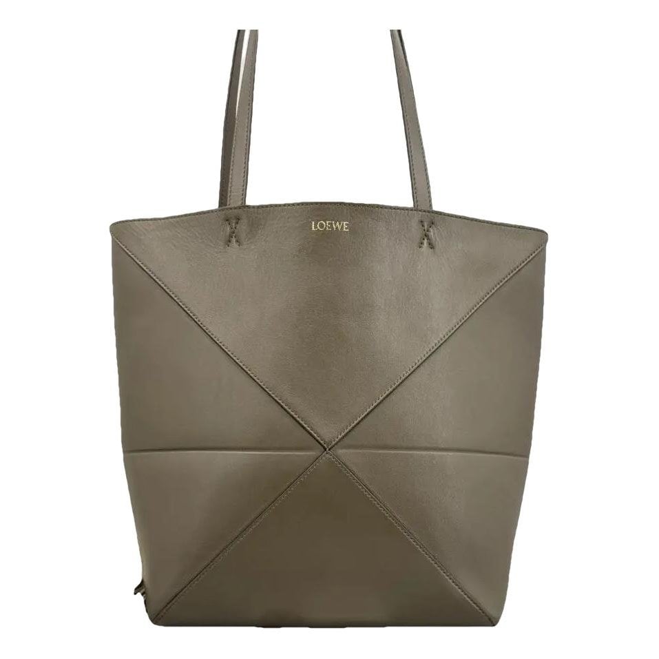 Puzzle Fold leather handbag