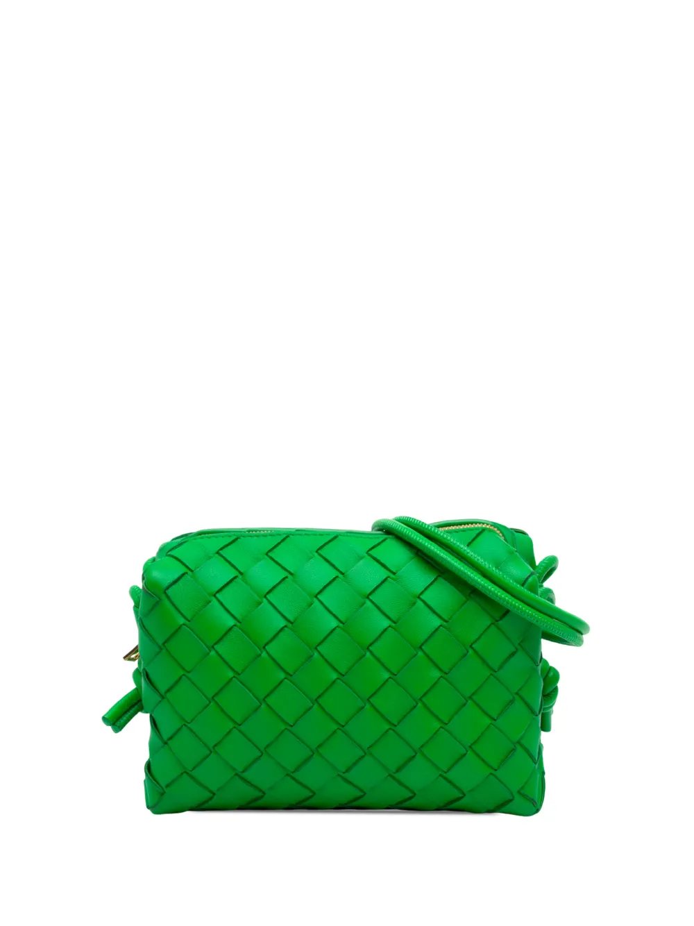 2012-2026 Mini Lambskin Intrecciato Loop Camera Bag crossbody bag