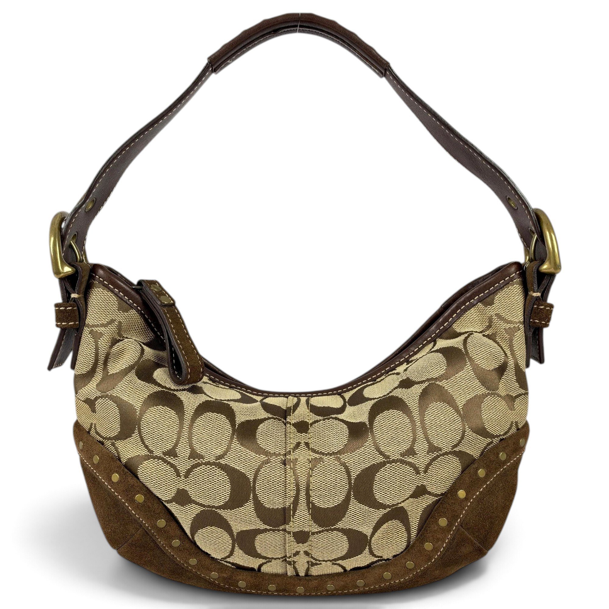 Signature Sufflette cloth handbag