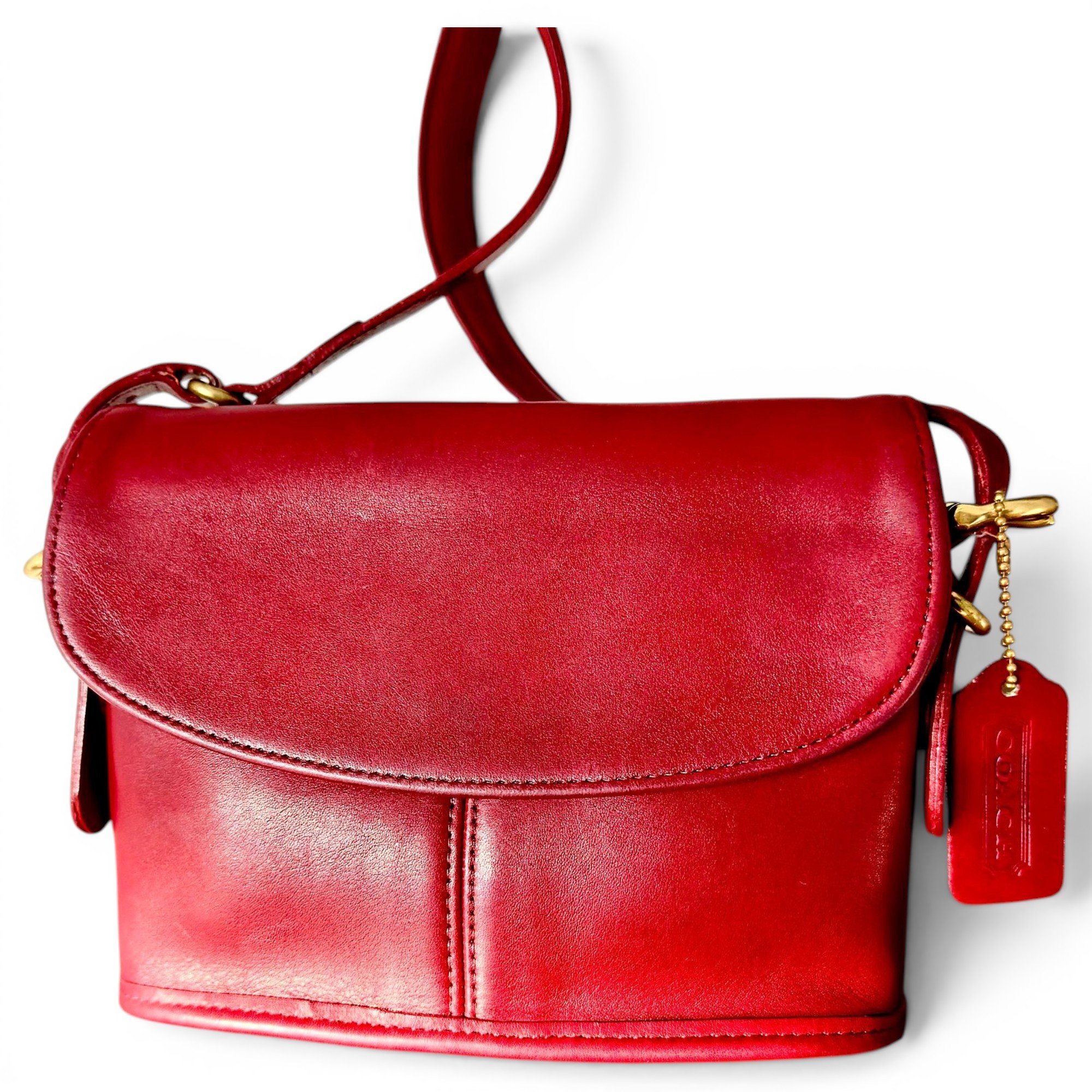 Leather crossbody bag