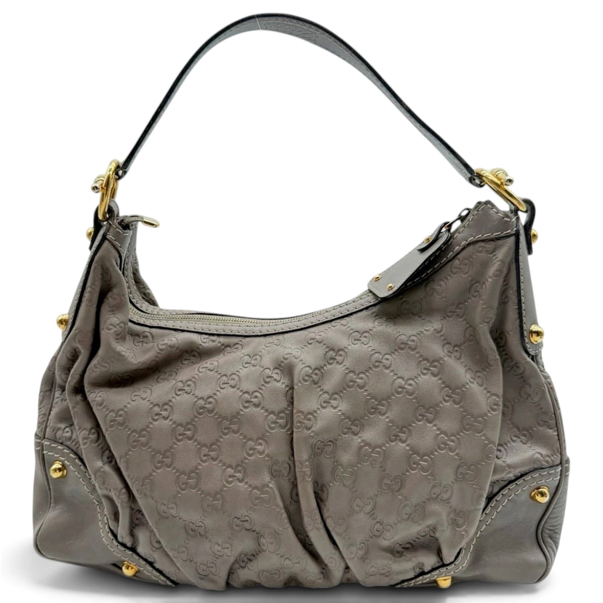 Jockey leather handbag