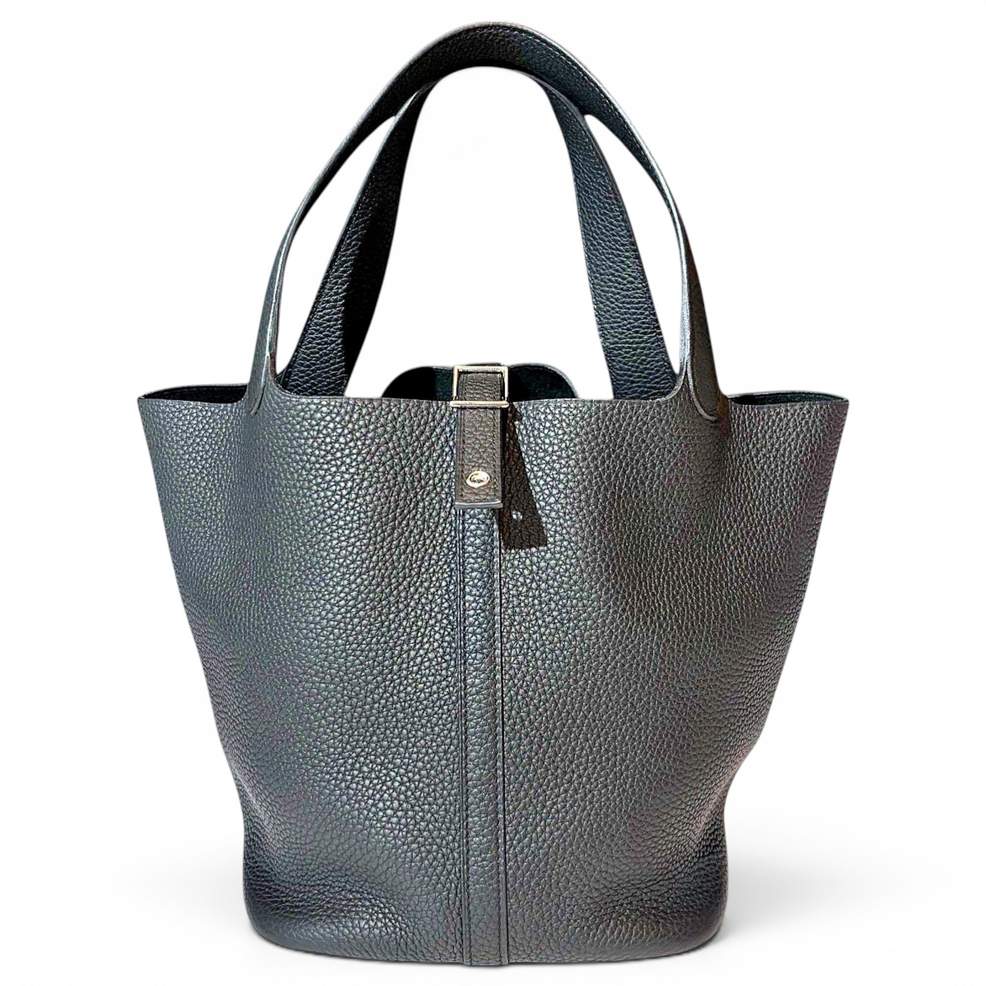 Picotin leather handbag