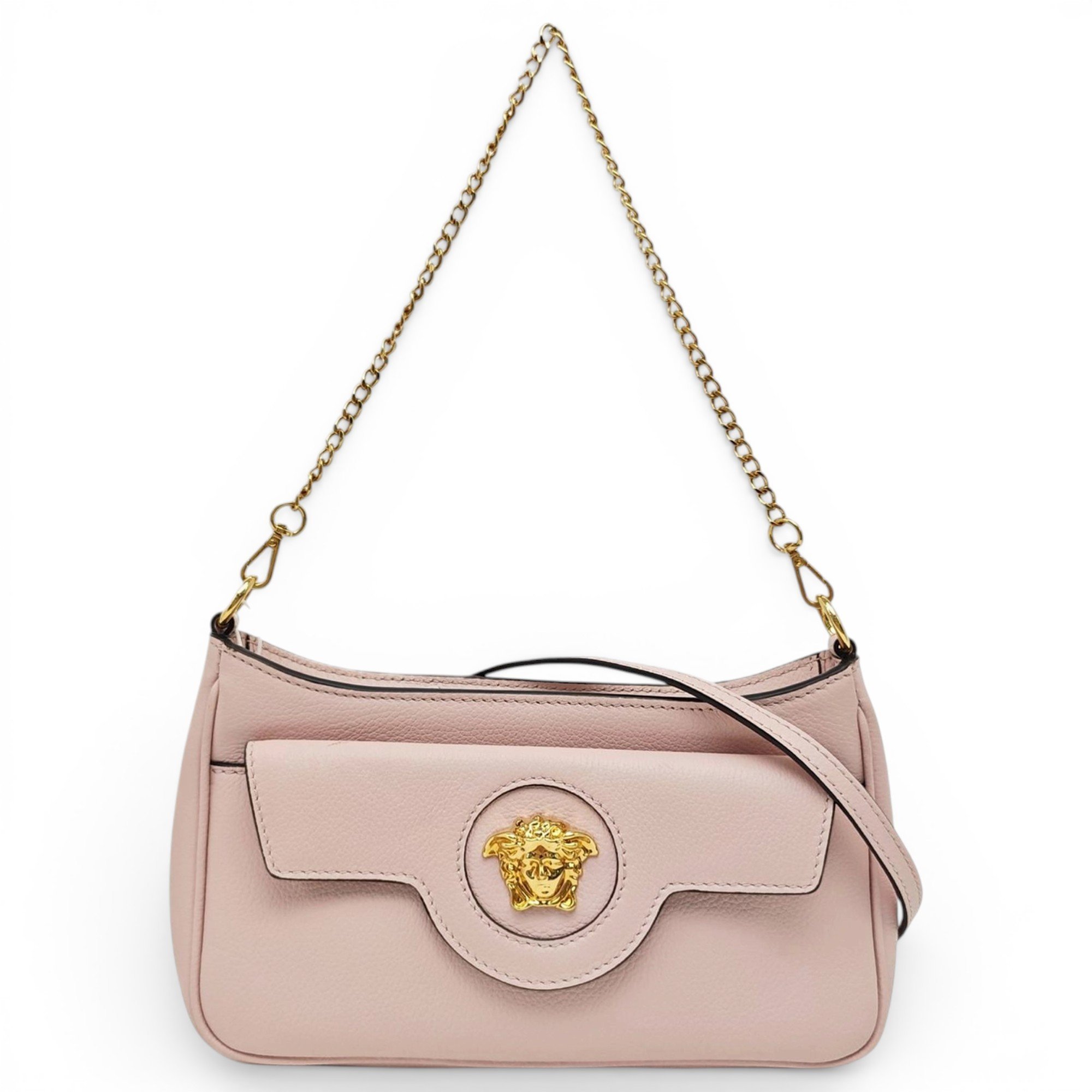 La Medusa leather handbag