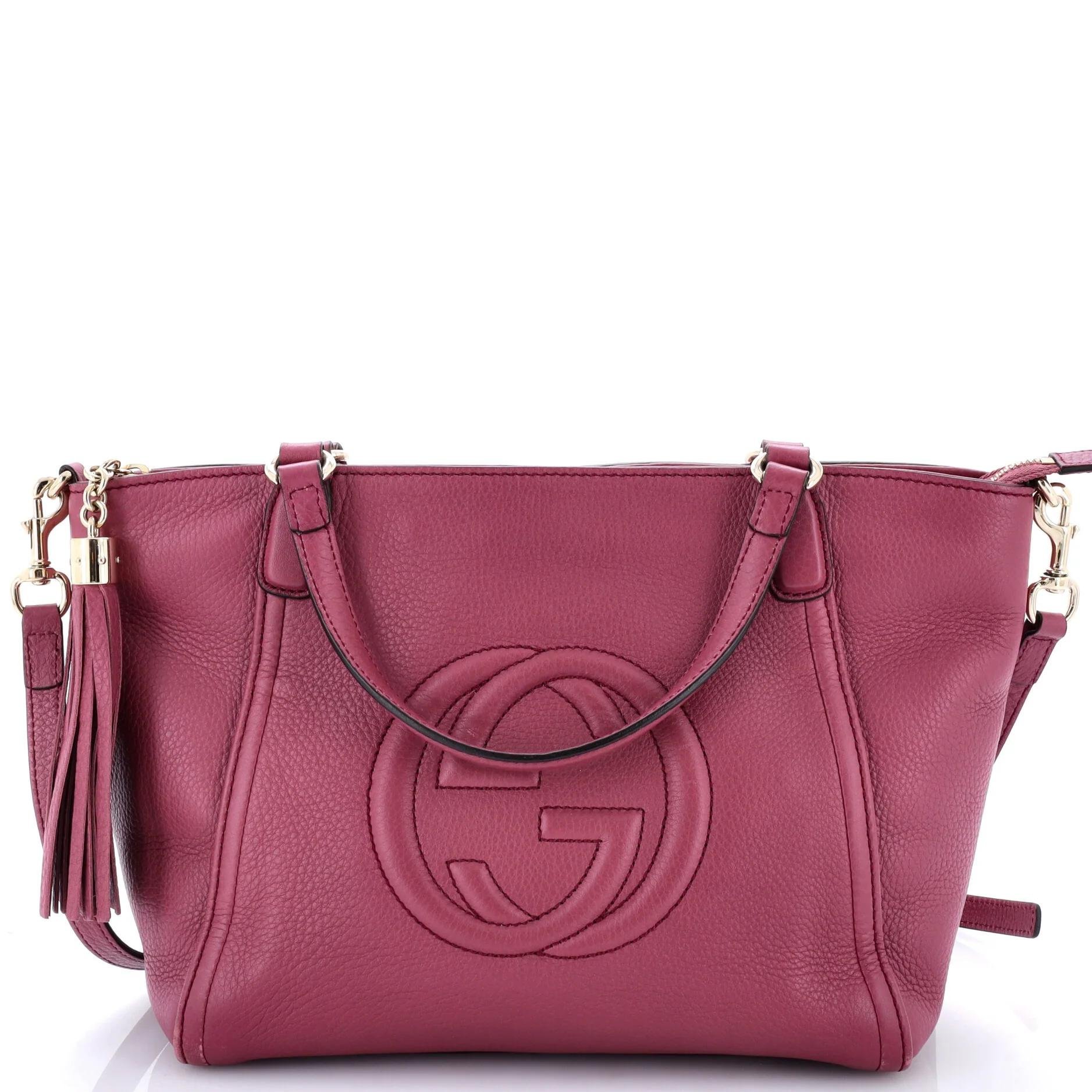 Leather handbag