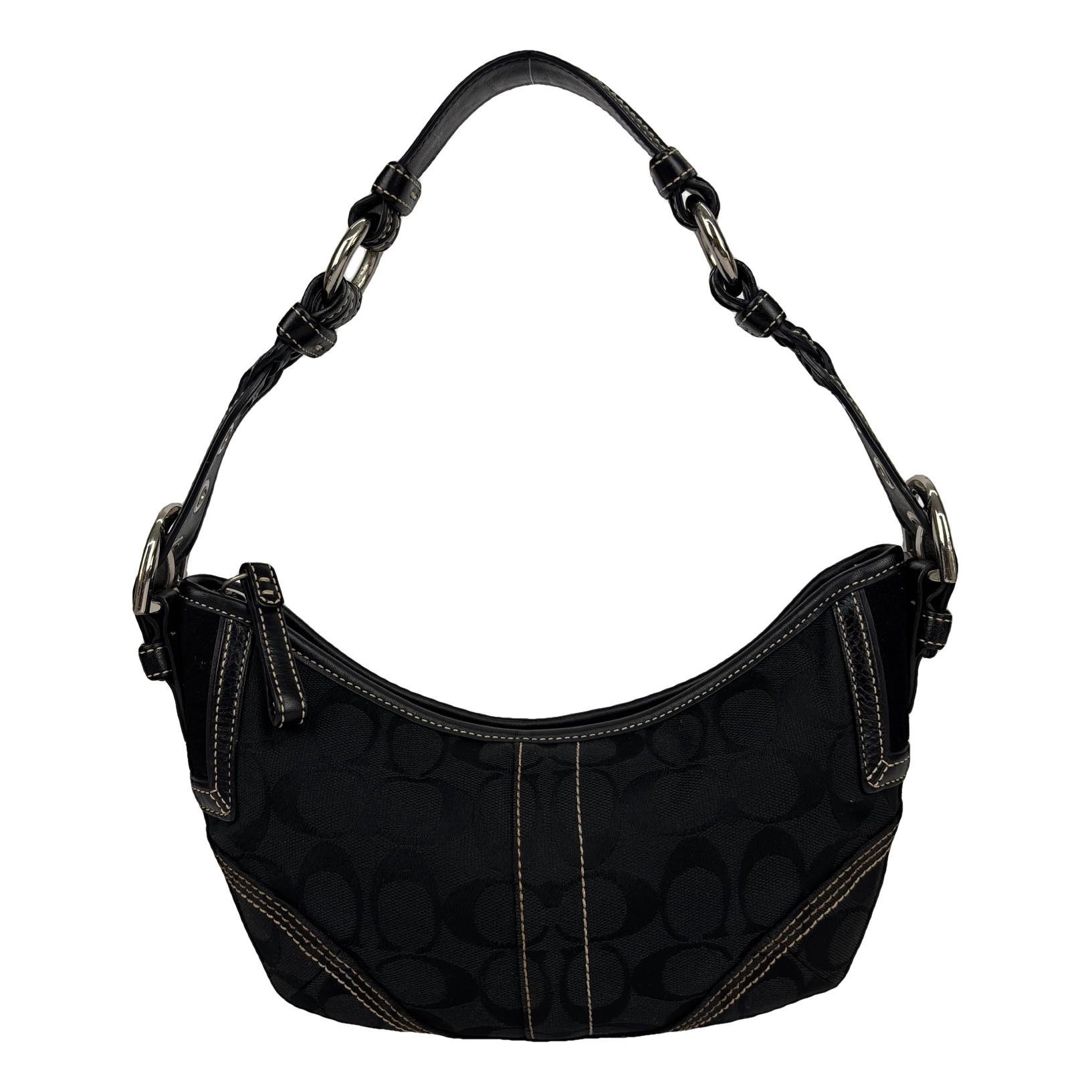 Signature Sufflette cloth handbag