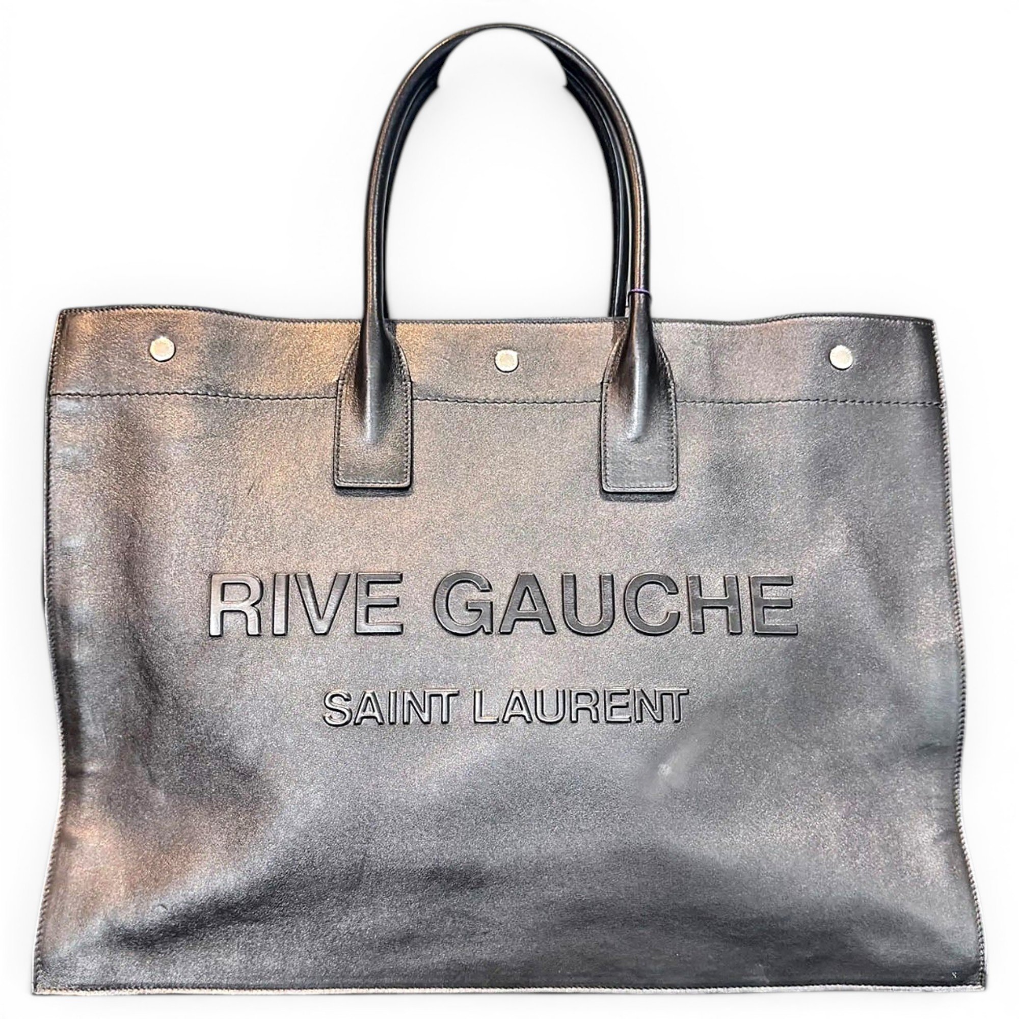 Rive Gauche leather handbag