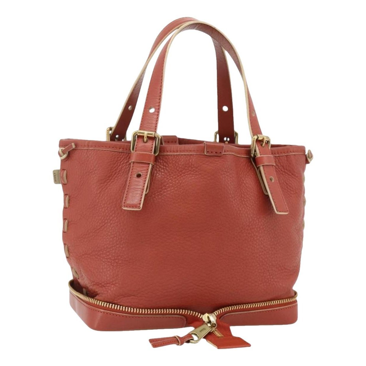 C leather handbag