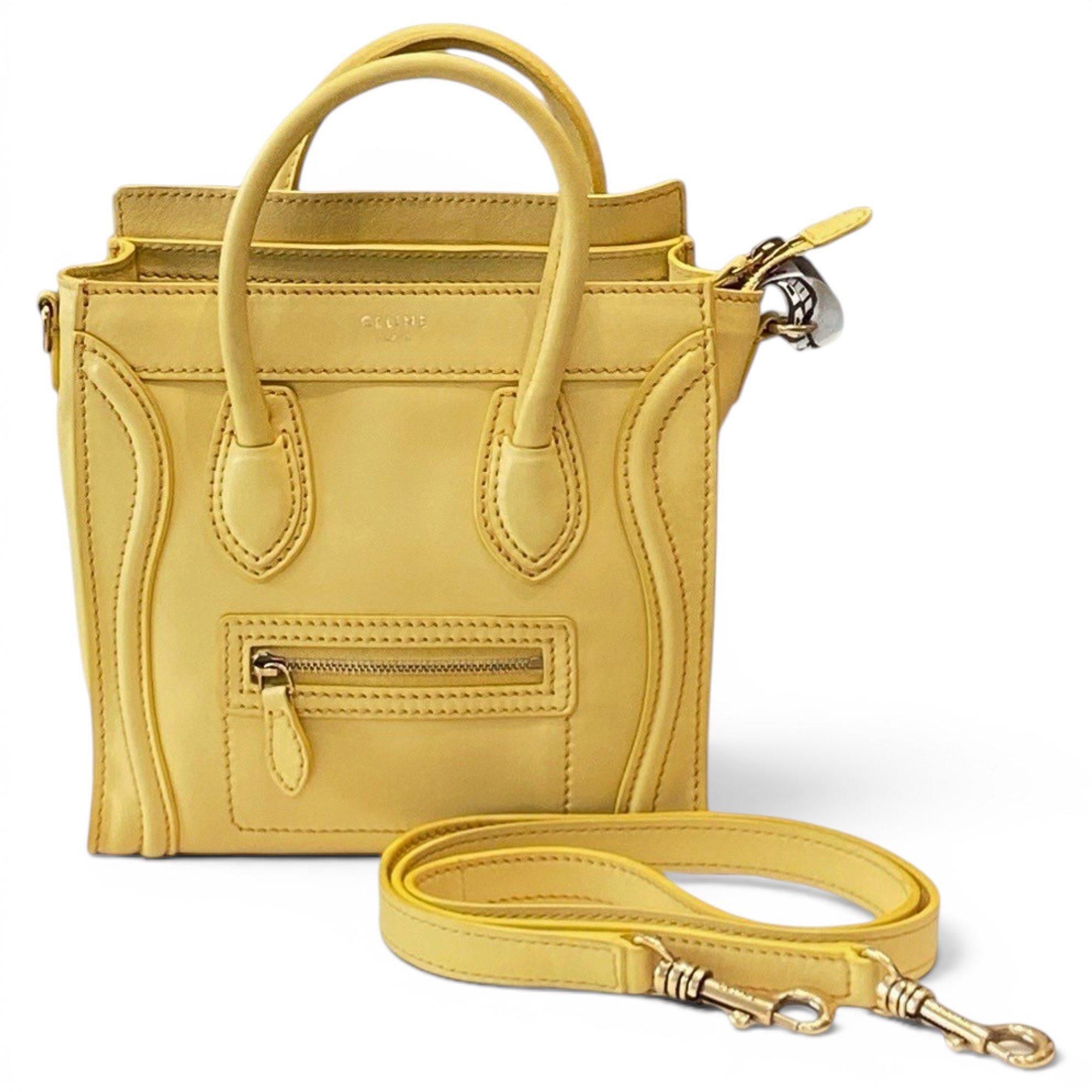 Luggage leather handbag