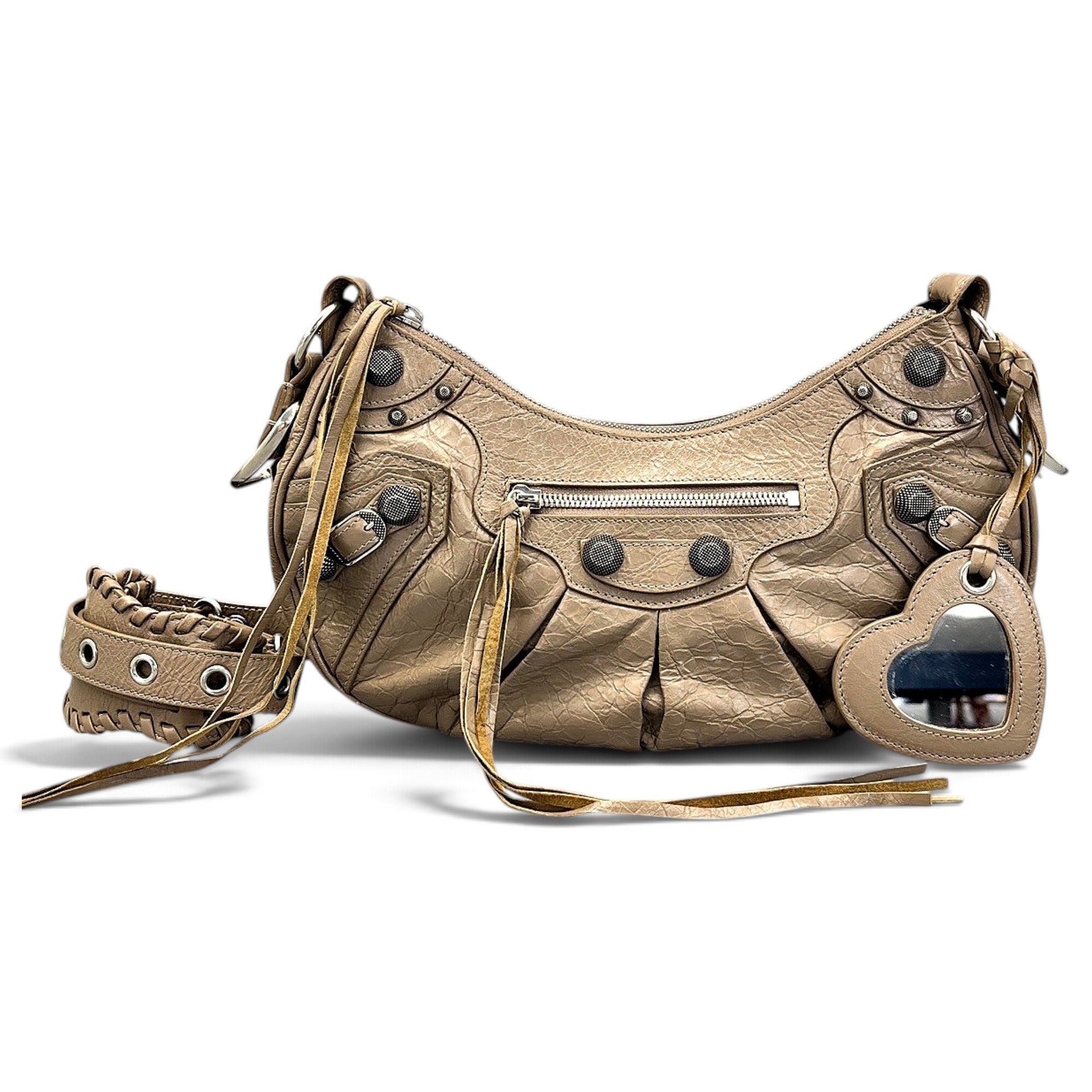 Le Cagole leather handbag