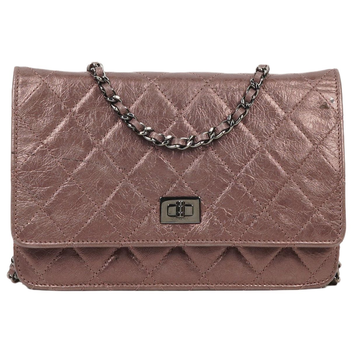 Wallet On Chain 2.55 leather handbag