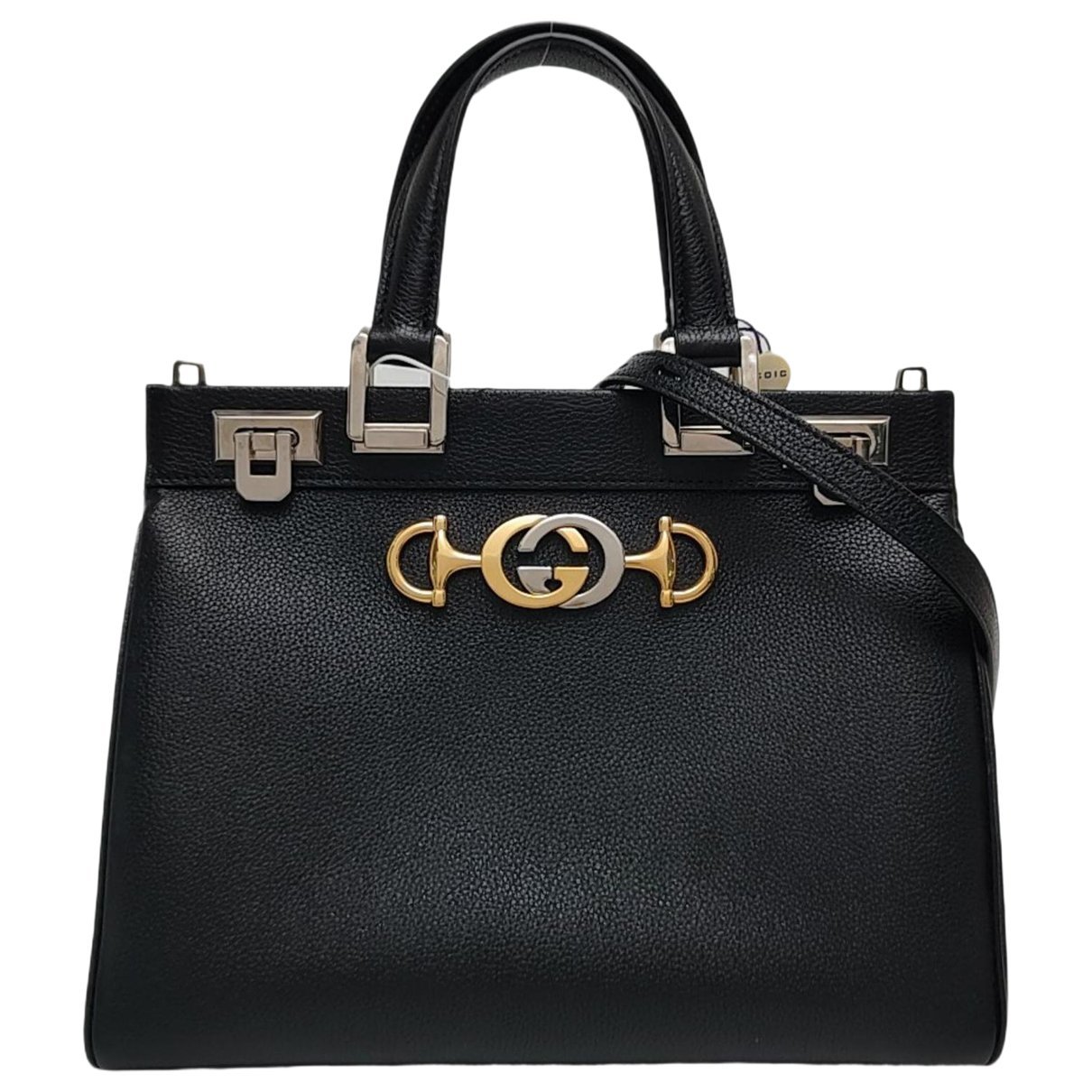 Zumi leather handbag